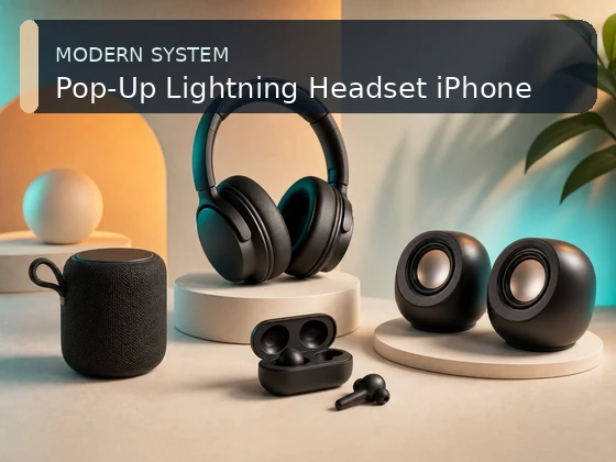 Pop-Up Lightning Headset iPhone گیمینگ
