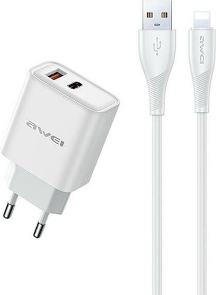 Awei C15-EU Dual USB Power Adapter