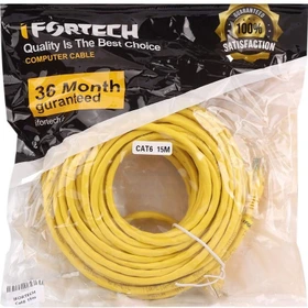 کابل شبکه iFortech Cat6 15 متر